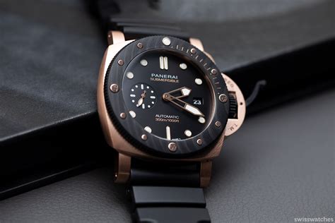 A Bold Combination: Panerai Submersible Goldtech Orocarbo – 